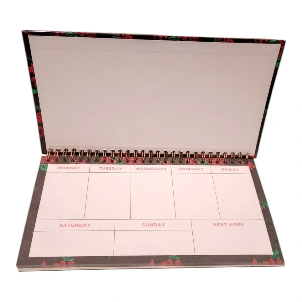 2025 Good Vibes Only Spiral Bound WEEKLY Undated Planner  NWT